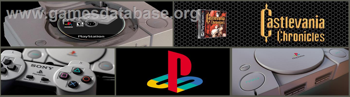 Castlevania Chronicles - Sony Playstation - Artwork - Marquee