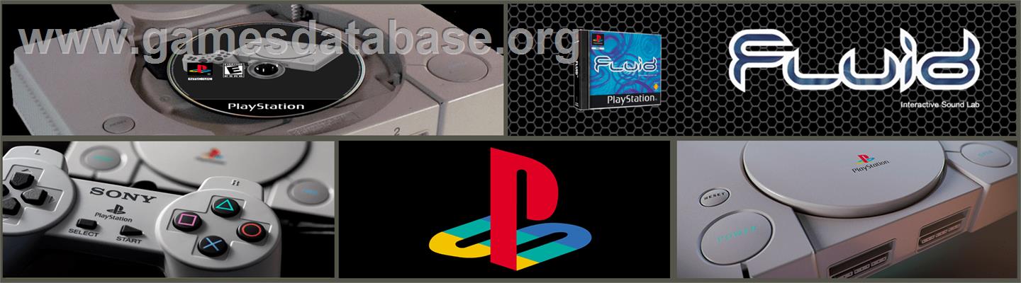 Fluid - Sony Playstation - Artwork - Marquee