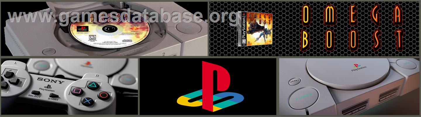 Omega Boost - Sony Playstation - Artwork - Marquee