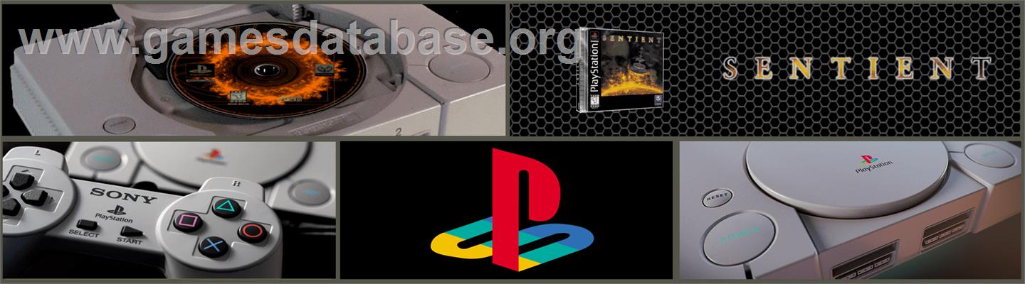 Sentient - Sony Playstation - Artwork - Marquee