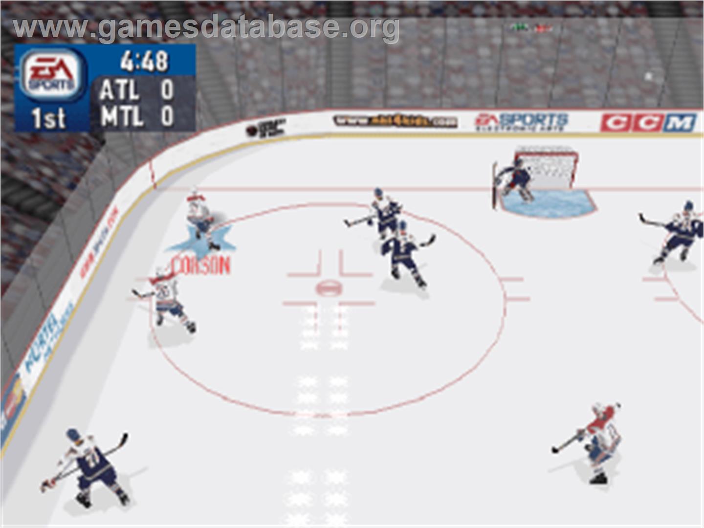 NHL 2000 - Sony Playstation - Artwork - In Game