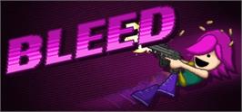 Banner artwork for Bleed.