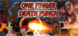 Banner artwork for One Finger Death Punch.