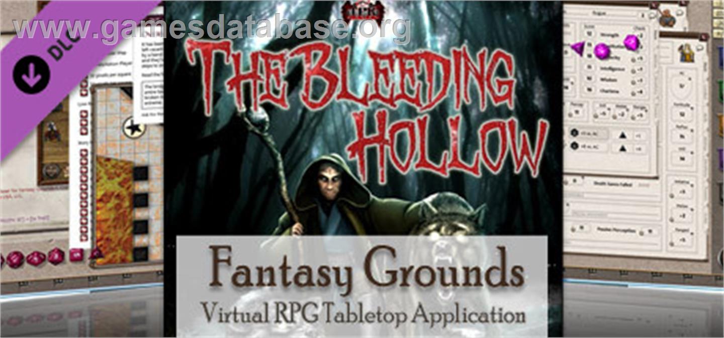 Fantasy Grounds - PFRPG Compatible Adventure: The Bleeding Hollow - Valve Steam - Artwork - Banner